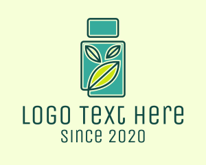 Medicine - Organic Medicine Bottle logo design