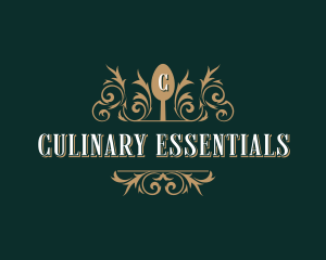 Elegant Culinary Restaurant logo design