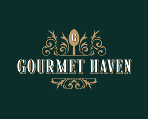 Elegant Culinary Restaurant logo design