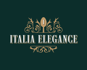 Elegant Culinary Restaurant logo design