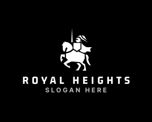 Royal Knight Horse logo design