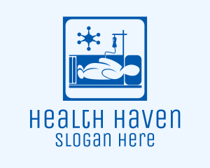 Hospital - Virus Patient Hospital logo design