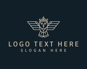 Style - Owl King Business logo design