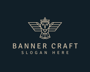 Owl Crown Business logo design