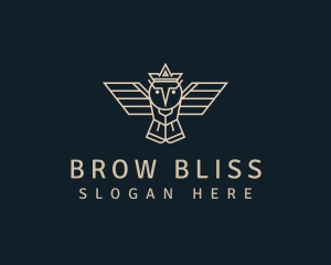 Owl Crown Business logo design