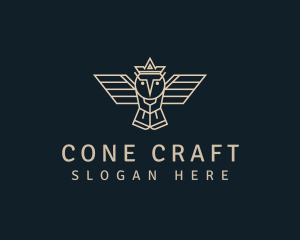 Owl Crown Business logo design