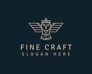 Owl Crown Business logo design