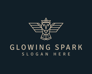 Owl Crown Business logo design