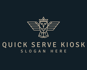 Owl Crown Business logo design