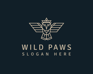 Owl Crown Business logo design