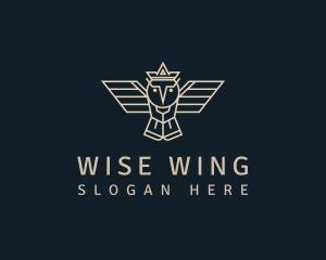 Owl - Owl King Business logo design