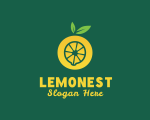 Lemonade - Yellow Lemon Letter O logo design