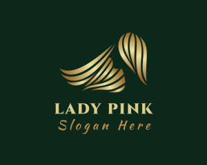 Luxury Lady Hair logo design