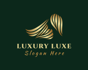 Luxury Lady Hair logo design