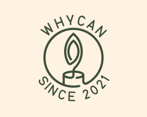 Vigil - Round Candle Light logo design