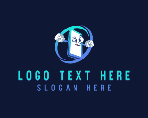 Phone - Gadget Phone Tech logo design