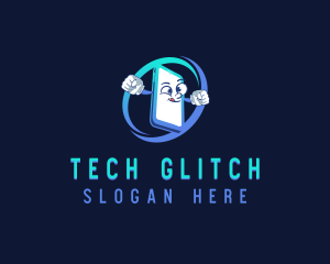 Gadget Phone Tech logo design