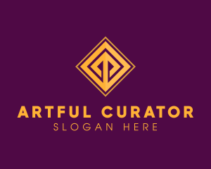 Corporate Premium Elegant Tile logo design