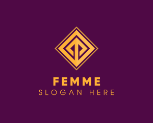 Corporate Premium Elegant Tile logo design