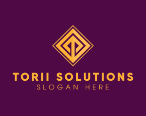 Corporate Premium Elegant Tile logo design