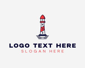 Coastal - Lighthouse Coastal Harbor logo design