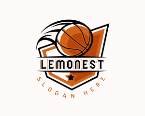 League - Varsity Basketball Team logo design