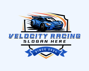 Automotive Racing Car logo design