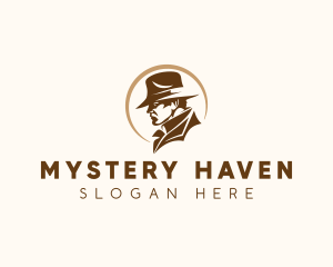 Mysterious Detective Investigator logo design