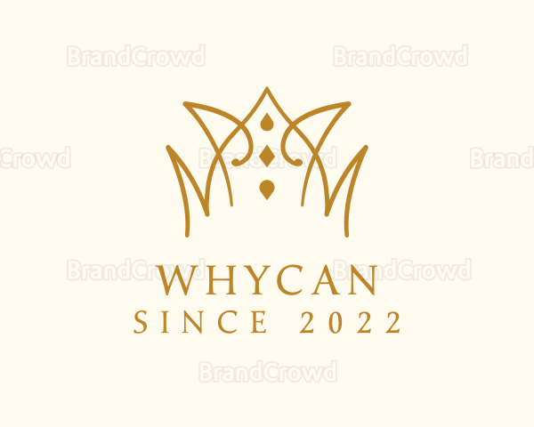 Luxury Pageant Crown Logo