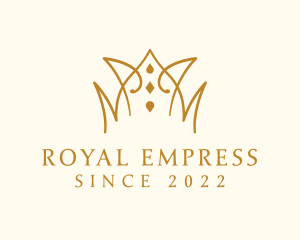 Luxury Pageant Crown  logo design