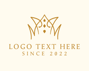 Heritage - Luxury Pageant Crown logo design
