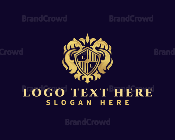 Luxury Royal Shield Logo