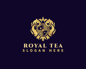 Luxury Royal Shield logo design