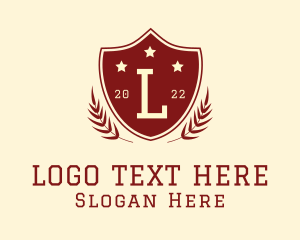 Review - School Seal Letter logo design