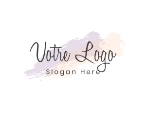 Bridal - Feminine Signature Wordmark logo design