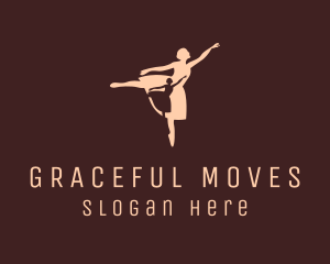 Ballet - Feminine Ballet Dance logo design