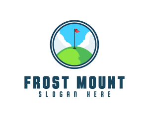 Golf Hill Course logo design