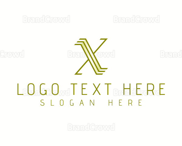 Generic Studio Letter X Logo