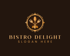 Utensils Kitchen Restaurant logo design