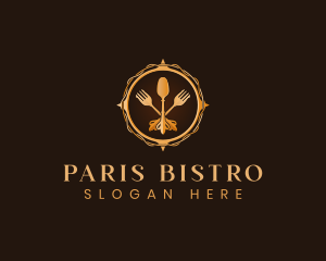 Utensils Kitchen Restaurant logo design