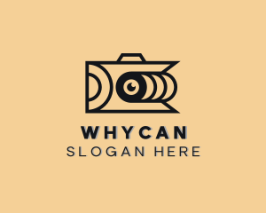 Camera Lens Photography Logo