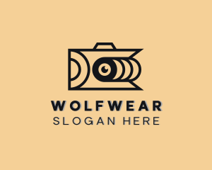 Camera Lens Photography Logo