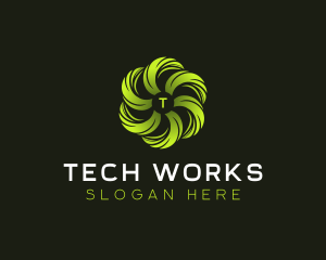 Tech Company Software logo design