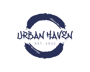 Urban Tattoo Wordmark logo design