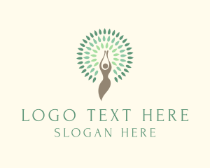 Growth - Human Nature Tree logo design