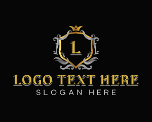 Gold - Elegant Insignia Crest logo design