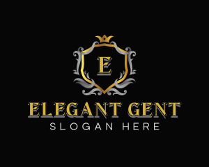 Elegant Insignia Crest logo design