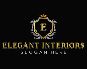 Elegant Insignia Crest logo design