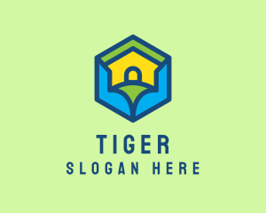 Support - Hexagon Home Realty logo design