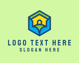 Village - Hexagon Home Realty logo design